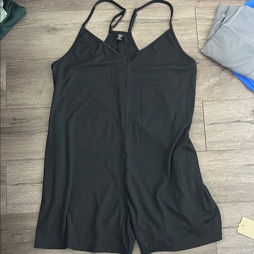 Black Strappy Jumpsuit